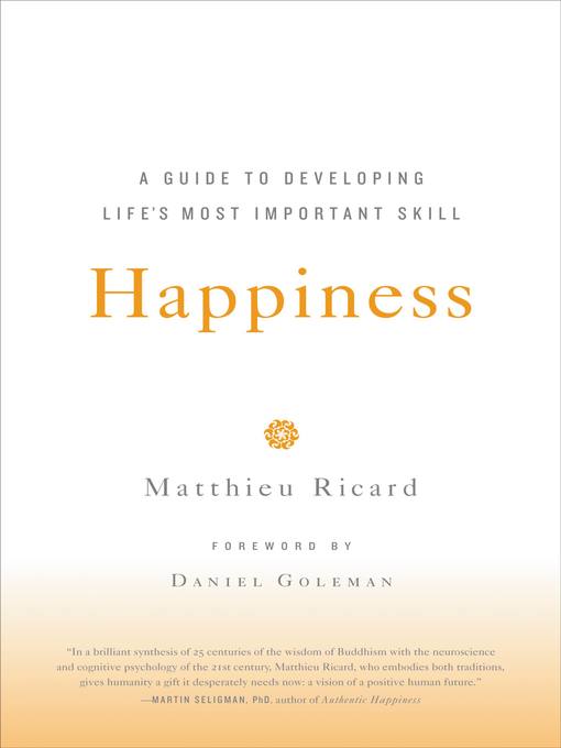 Title details for Happiness by Matthieu Ricard - Available